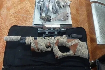 دستگیری شکارچیان غیرمجاز در ری با کشف سلاح دوربین&zwnj;دار