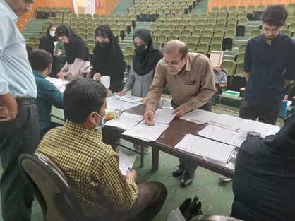 استقبال از ٢٣٠٠ دانشجو نوورود توسط بسیج دانشجویی دانشگاه شهید چمران اهواز