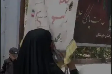 وقتی مادر ناگهان تصویر فرزند را در مسیر اربعین می بیند+ فیلم