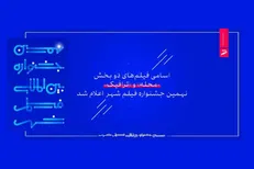اسامی فیلم‌های دو بخش «محله» و «ترافیک» نهمین جشنواره فیلم شهر اعلام شد