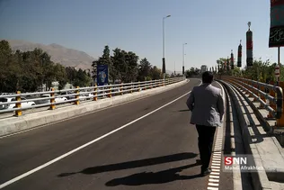 افتتاح و بهره برداری پل تقاطق غیر هم سطح بزرگراه شهید چمران 