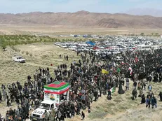 تشییع پرشور پیکر شهید «هاشم میری بقال» در زادگاهش+ فیلم