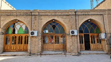 مرمت مسجد قاجاری توسلی پس از آسیب حملات اخیر