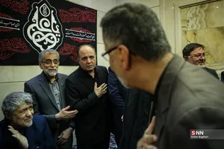 مراسم اربعین شهید علی لاریحانی در مسجد امام صادق(ع)