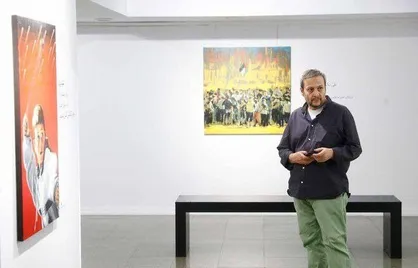 میرفتاح: بی&zwnj;اعتنایی برخی هنرمندان به غزه انگیزه&zwnj;ام برای خلق آثار نقاشی شد