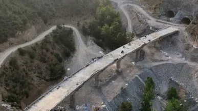 جاده چالوس دوطرفه شد