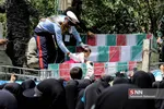 مراسم تشییع پیکر مطهر ۱۵۰ شهید دفاع مقدس در تهران