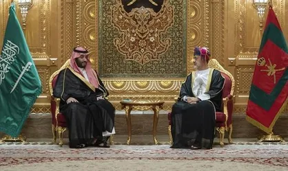 دیدار بن سلمان با سلطان عمان