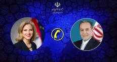 گفتگوی تلفنی وزرای امور خارجه ایران و اتریش