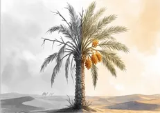 وقتی با دعای کریم‌ اهل البیت(ع) نخلی خشک تازه گشت و بارور شد + اسلاید