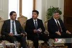 دیدار های امروز محمد جواد ظریف