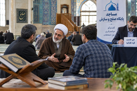 مساجد ظرفیتی برای صلح و سازش و کاهش اختلافات