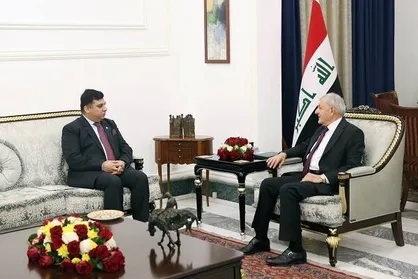 سفیر پاکستان در بغداد با عبداللطیف رشید گفتگو کرد