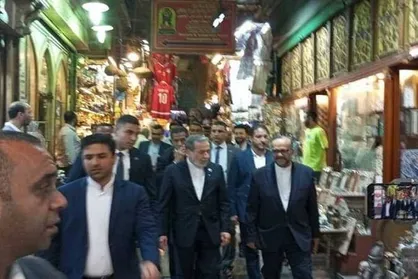 عراقچی از منطقه خان الخلیلی قاهره دیدن کرد