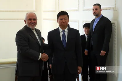دیدار جواد ظریف با وزیر امور بین&zwnj;الملل حزب کمونیست چین