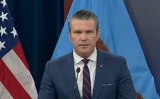 یاوه‌گویی جدید وزیر جنگ شکست خورده آمریکا: اگر ایران توافق نکند به زیرساخت‌هایشان حمله خواهیم کرد + فیلم