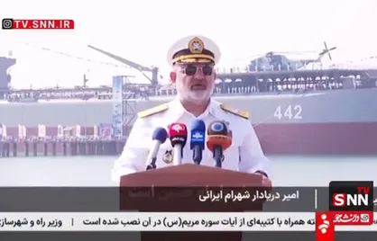 دریادار ایرانی: ناوشکن سهند برای اسکورت کشتی&zwnj;ها به ناوگان دریایی ایران الحاق شد