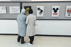میزبانی بصره از نمایشگاه کاریکاتور «طوفان الاقصی»