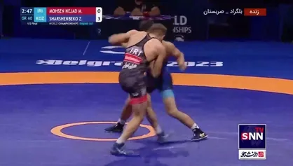محسن&zwnj;نژاد از رسیدن به فینال بازماند