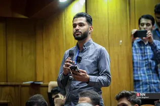 گفتگوی صریح سخنگو دولت چهاردهم با دانشجویان دانشگاه تهران