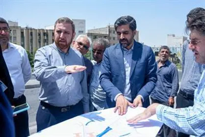 حل معضل ترافیک منطقه با احداث تقاطع غیر همسطح محلاتی _بسیج