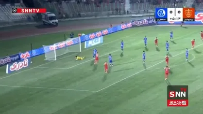 فیلم گل دوم پرسپولیس به استقلال خوزستان توسط علیپور