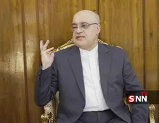 اولین تصویر منتشر شده از سفیر ایران در بیروت پس از مجروحیت انفجار پیجرها + عکس