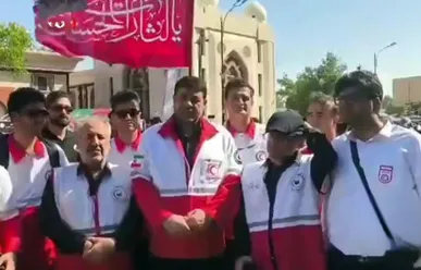 هلال‌احمر با آمادگی کامل پوشش امدادی مراسم تشییع رهبر شهید انقلاب را در نجف بر عهده دارد