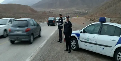 ترافیک سنگین در ورودی تهران