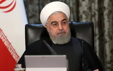 گفتگوی روحانی با کادر درمانی سه بیمارستان و کارکنان کارخانه تولید ماسک