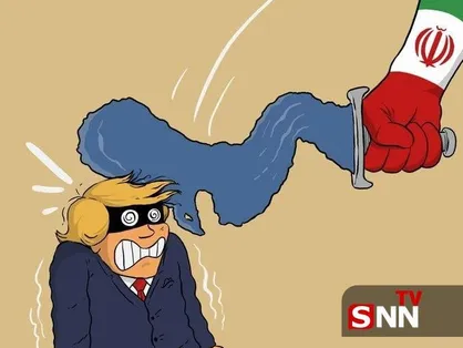 اثر جدید کمال شرف درباره شکست ترامپ در بازگشایی تنگه هرمز + کاریکاتور