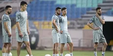 گزارش تمرین آدینه پرسپولیس/حضور یک چهره جدید در ورزشگاه کاظمی