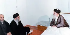 کدام مرجع بیشترین همراهی را با حضرت امام داشت+جدول