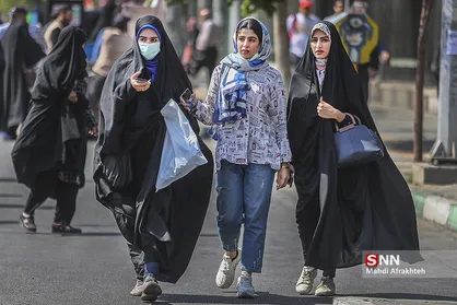 گزارش تصویری / راهپیمایی مردم تهران علیه اغتشاشگران (۲)