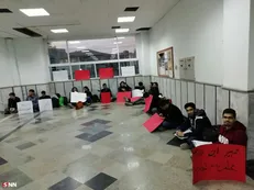 ادامه تحصن دانشجویان نوشیروانی بابل در اعتراض به مشکلات رفاهی/ تاکید دانشجویان بر صنفی بودن تجمع
