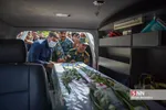 تشییع پیکر مطهر شهید «رضا زارع‌ مویدی» شهید مدافع امنیت در شیراز