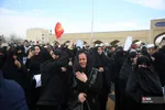  تشییع پیکر دو شهید مدافع امنیت در حمله اغتشاشگران 