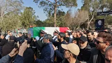 پیکر وزیر شهید دفاع به خاک سپرده شد + فیلم