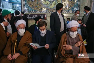 مراسم ترحیم آیت‌الله صافی گلپایگانی در قم