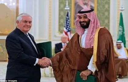 تماس تلفنی محمد بن سلمان و تیلرسون