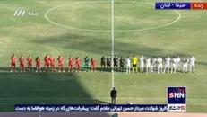 گل اول لبنان به ایران توسط سونی سعد در دقیقه 37