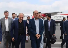 با استقبال رسمی استاندار گیلان، وزیردادگستری وارد گیلان شد