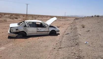 حادثه رانندگی در جاده شوشتر جان دو نفر را گرفت