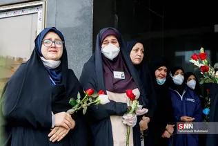 عیادت خادمین مسجد جمکران از بیماران