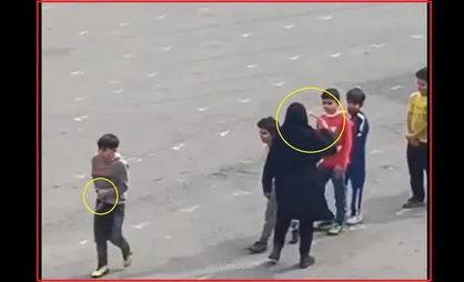 برخورد با فرد متخلف تنبیه بدنی دانش&zwnj;آموزان با شیلنگ در ملکان