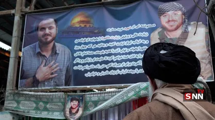 حضور رهبر انقلاب بر مزار شهید نوید صفرزاده