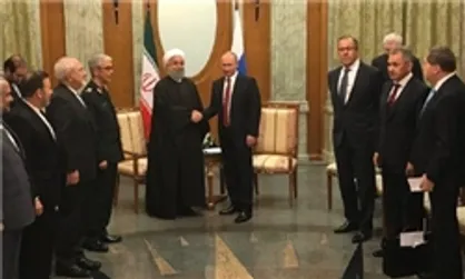 روحانی با پوتین دیدار کرد