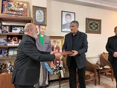 رئیس سازمان انرژی اتمی با خانواده شهید صادقی دیدار و گفتگو کرد