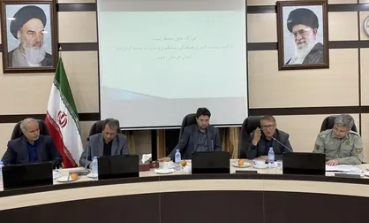 قرارگاه تحول محیط زیست برای هماهنگی مدیریت پدیده گرد و غبار تشکیل جلسه داد
