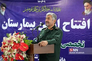 سرلشکر محمد علی جعفری فرمانده کل سپاه پاسداران انقلاب اسلامی